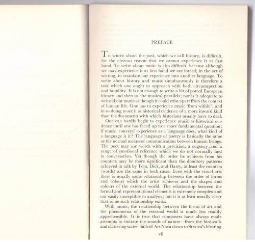 Man and His Music: The Story of Musical Experience in the West  --  Wilfrid Mellers