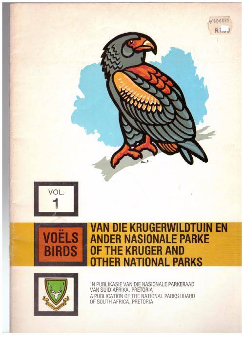 Voëls van die Krugerwildtuin en ander nasionale parke: Vol 1-4
