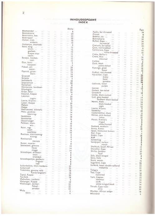 Voëls van die Krugerwildtuin en ander nasionale parke: Vol 1-4