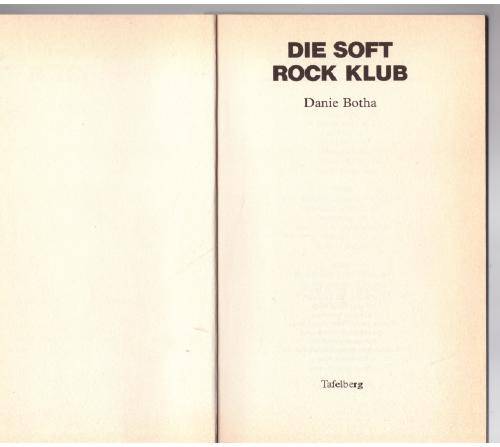 Die Soft rock klub  - - Danie Botha
