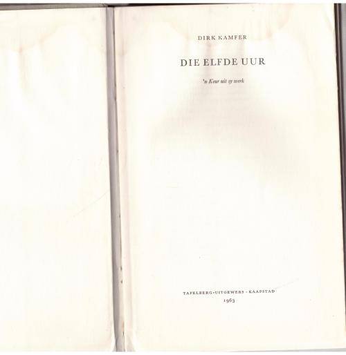 Die Elfde Uur  --  Dirk Kamfer