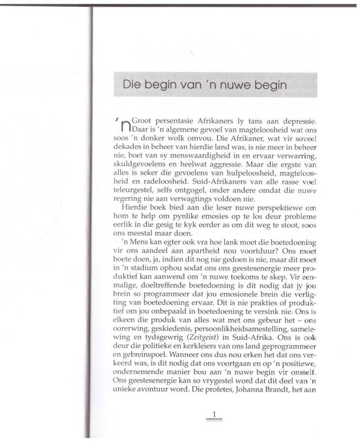 Die Kleur van donkerte is lig: `n gids by post-apartheidsdepressie -- Shani Grové