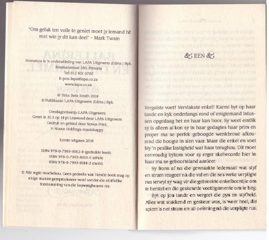 Ballerina en die Lummel -- Bets Smith