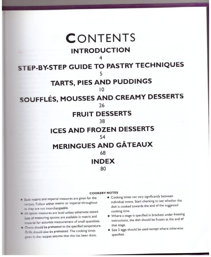 Desserts (The Good Housekeeping Cookery Club) -- Linda Fraser