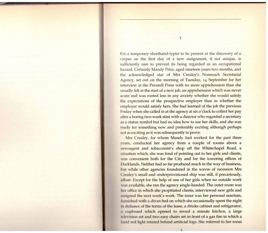 Original Sin -- P. D. James