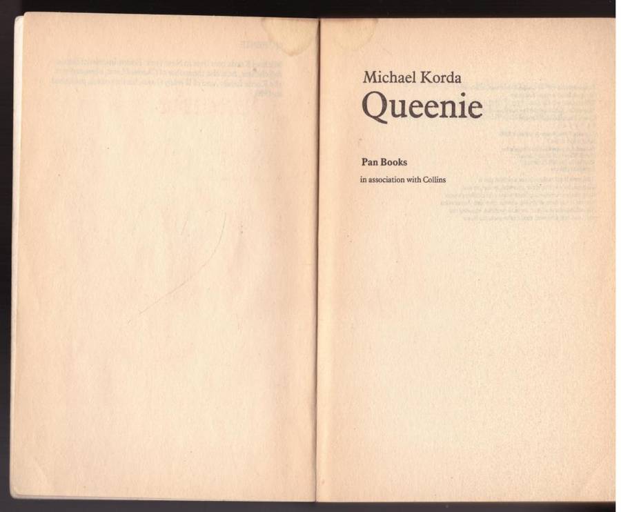 Queenie  --  Michael Korda