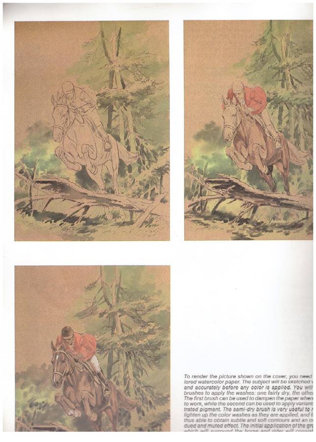Let us paint Horse and Man (Leonardo Collection #11)