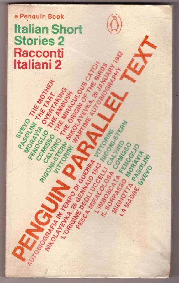 Italian Short Stories 2: Parallel Text  --  Dimitri Vittorini [Editor]