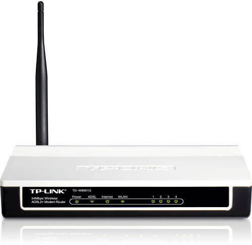 TP-Link 54Mbps Wireless ADSL2+ Modem Router (W8901G)