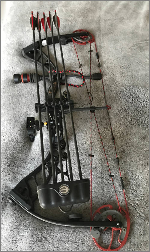 Elite Hunter Compound Bow Custom Cerakoted with all accesories