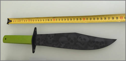 Cudeman Bowie Custom Zombie Knife