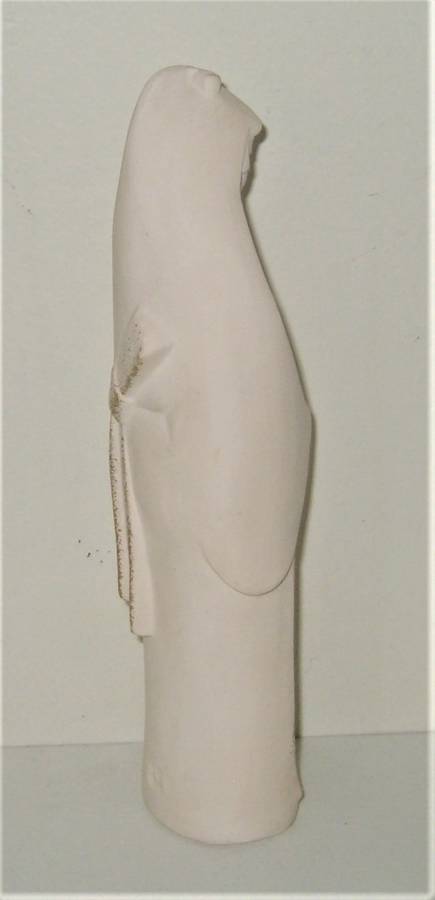 VINTAGE ORIENTAL LADY FIGURINE - HANDPAINTED - SIGNED and STAMPED 19cm