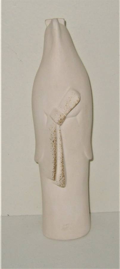 VINTAGE ORIENTAL LADY FIGURINE - HANDPAINTED - SIGNED and STAMPED 19cm