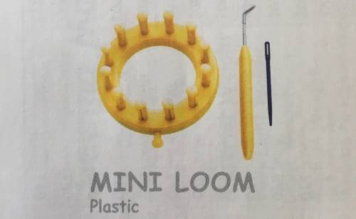 Mini Knitting Loom Set Plastic
