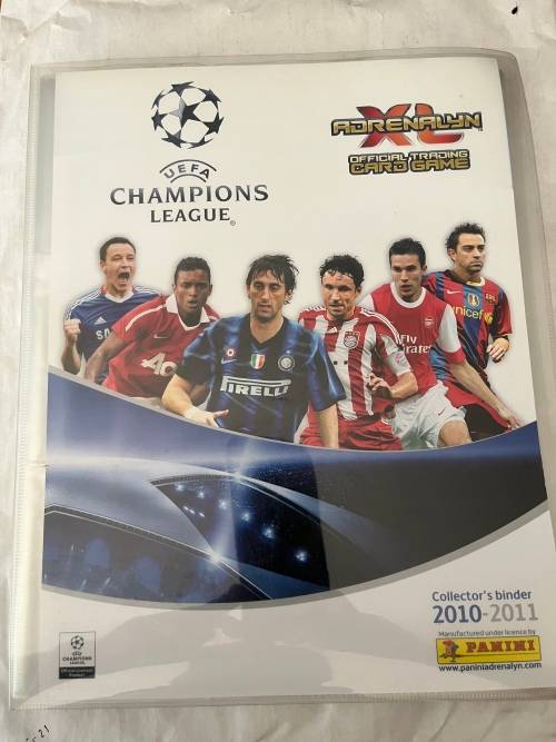 Panini Adrenenalyn XL 2010/11 UEFA Champions League Soccer Cards **350 Cards Complete**