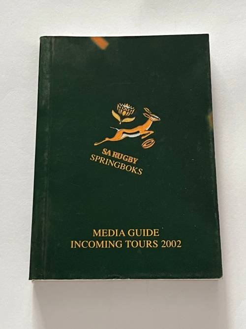 Rugby Media Guide - Springbok Incoming Tours 2002