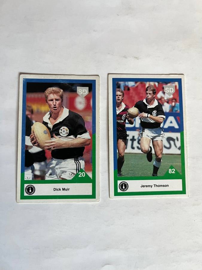 Rugby Cards - 2 * 1992 Sports Deck Rugby Cards