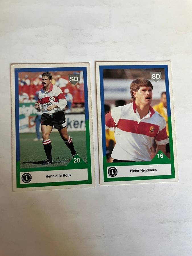 Rugby Card - 2 * 1992 Sports Deck Rugby Cards