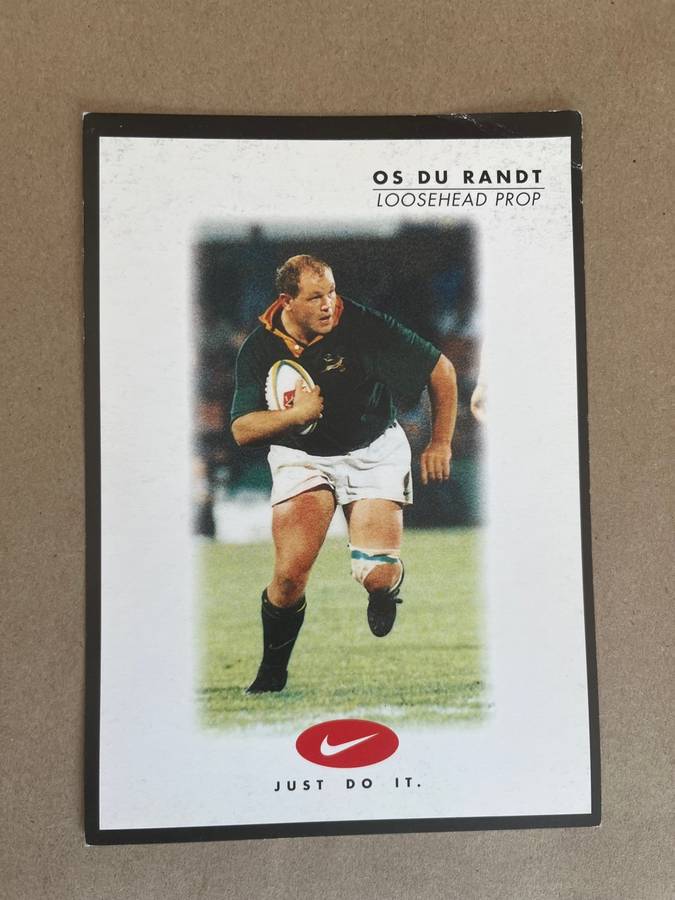 Rugby Cards - 1999/2000 Nike Rugby Cards (Nine Cards)