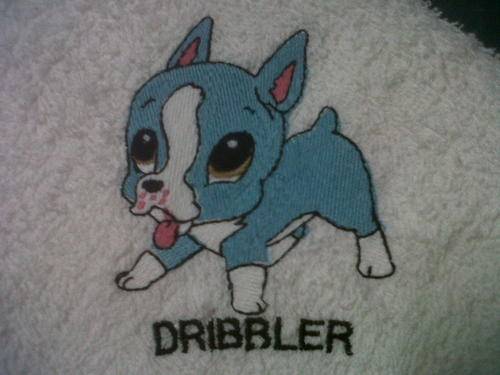 Embroided Burpers - Dribbler