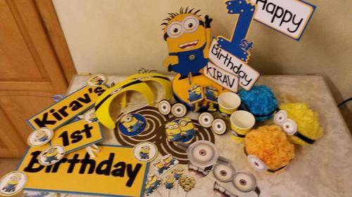 Handmade Delux Party Set - Minions