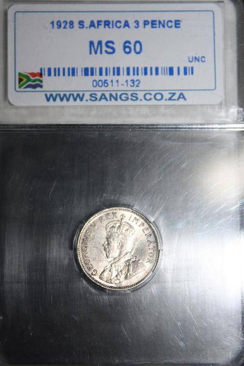 **1928** 3d, SANGS graded MS 60  **
