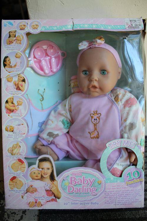 22" Inter-active Baby Darling Doll