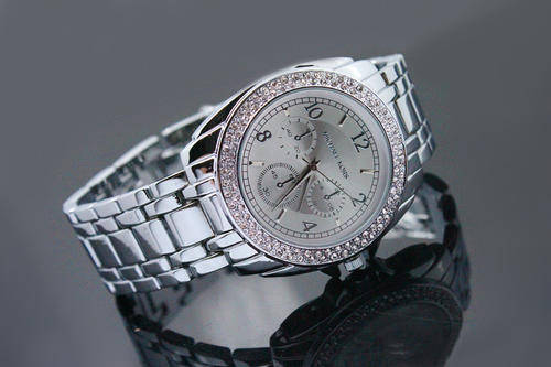 MICHAEL KORS SILVER LADIES WATCH - ONLY TWO IMPORTED!! STUNNING