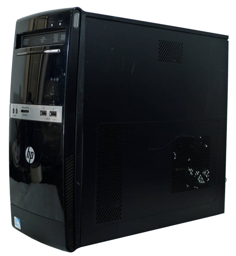 HP 500B Computer - Intel celeron, 4GB RAM, 298GB Storage, 17 inches Monitor, Keyboard and Mouse