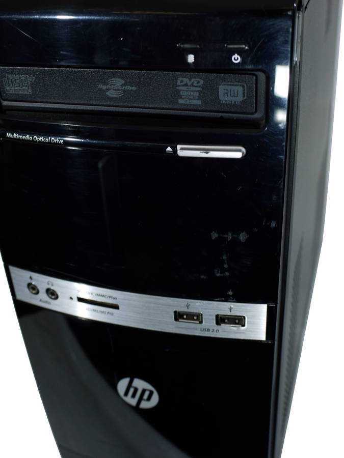 HP 500B Computer - Intel celeron, 4GB RAM, 298GB Storage, 17 inches Monitor, Keyboard and Mouse