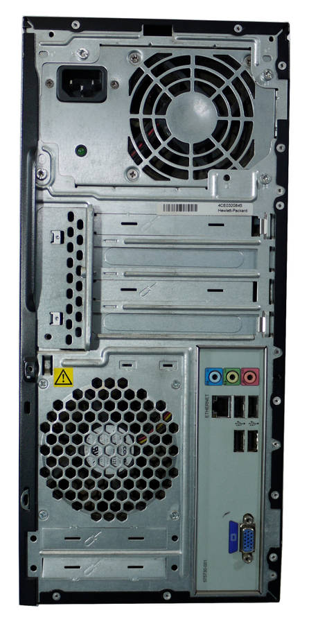 HP 500B Computer - Intel celeron, 4GB RAM, 298GB Storage, 17 inches Monitor, Keyboard and Mouse