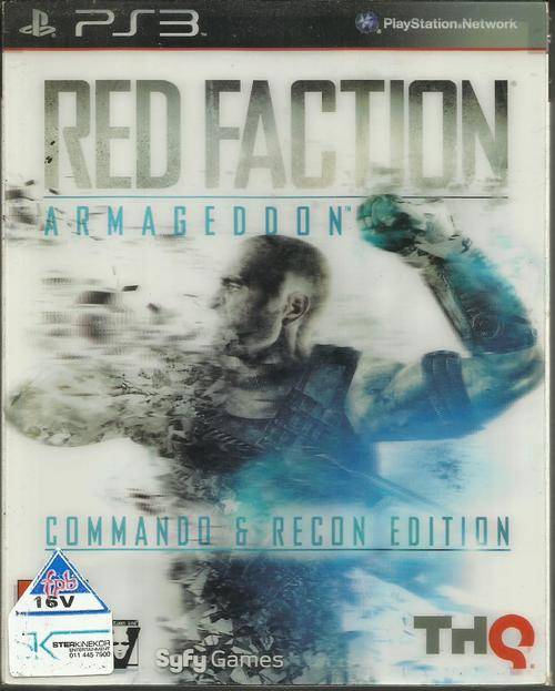 RED FACTION ARMAGEDDON COMMANDO AND RECON EDITION