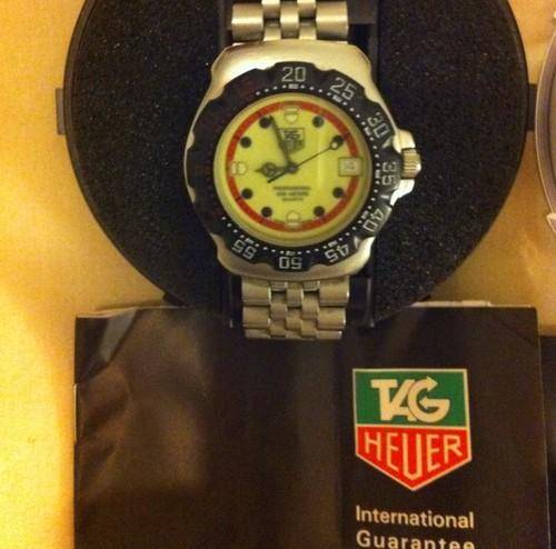 Original Tag Heuer F1 Professional 200m Watch 100% genuine with box and papers