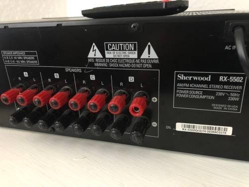 Sherwood 4 Ch Stereo Reciever/Amplifier