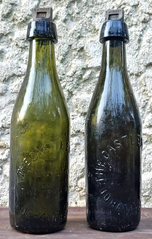 CASTLE BREWERY BEER BOTTLES