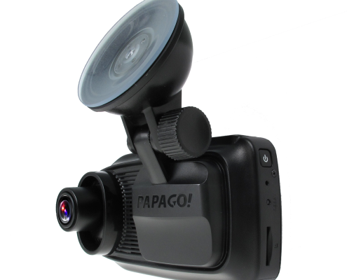 Papago GoSafe 760 Front and Rear Facing Dash Camera with 32Gb SD Card available with optional GPS