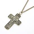 Bronze Cross Necklace
