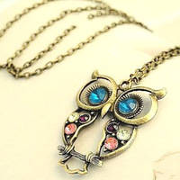 Vintage Style Owl necklace