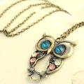 Owl Gems Necklace