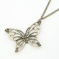 Bronze Butterfly necklace