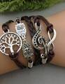 Infinity Bracelet Music Owl