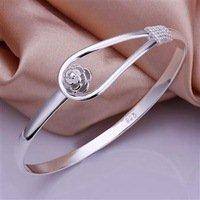925 silver filled bangle