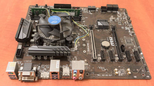 MSI Z370-A PRO + 8100 + DDR4 4GB