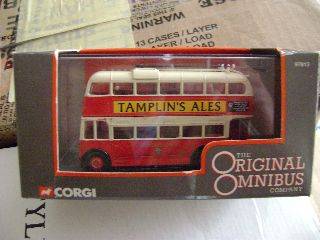 Corgi - Weymann-bodied BUT trolleybus - Brighton Corporation "Tamplin's Ales"