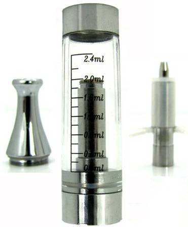 Ecigarette Ego CV2 Atomiser Stainless Steel - TOP QUALITY!