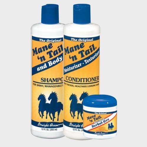 Mane 'n Tail Combo Pack - Shampoo, Conditioner & Max. Herbal Gro