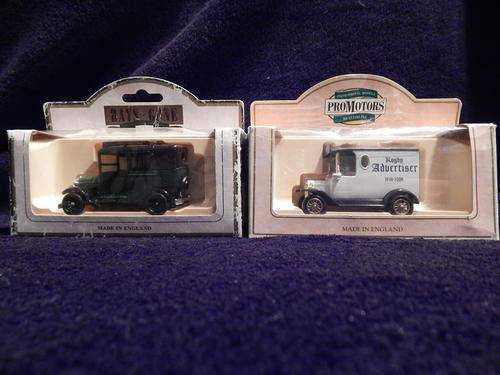 2 LLEDO VEHICLES-MADE IN ENGLAND