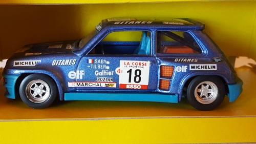DIE CAST RALLY RENAULT 5 TURBO MADE BY SOLIDO
