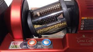 Gene Cafe (red) roasting 250g batch of coffee beans