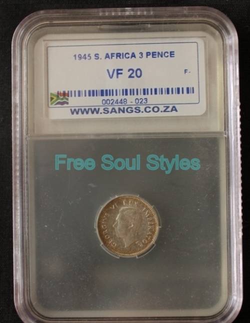 1896 ZAR 2.5 Shillings SANGS Graded VF 25